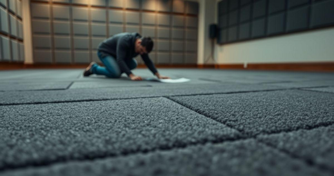 Fornecedor de piso acústico para ambientes silenciosos e confortáveis