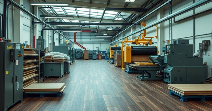 Fábrica de Piso Vinílico Acústico: Qualidade e Sustentabilidade em Cada Etapa