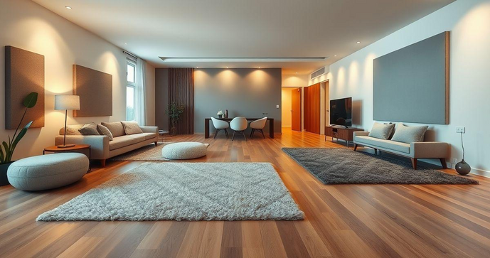 Isolamento acústico para piso de apartamento: como garantir conforto e tranquilidade em sua casa