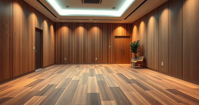 Piso para isolamento acústico: descubra as melhores opções para seu espaço
